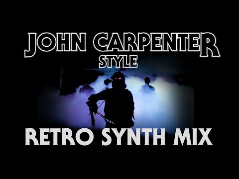 2.5 Hour John Carpenter Style Retro Synth MIX // Royalty Free Copyright Safe Music