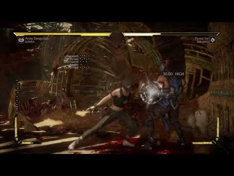 Mortal Kombat 11 Sonya Blade Combos (BEFORE NERFS)