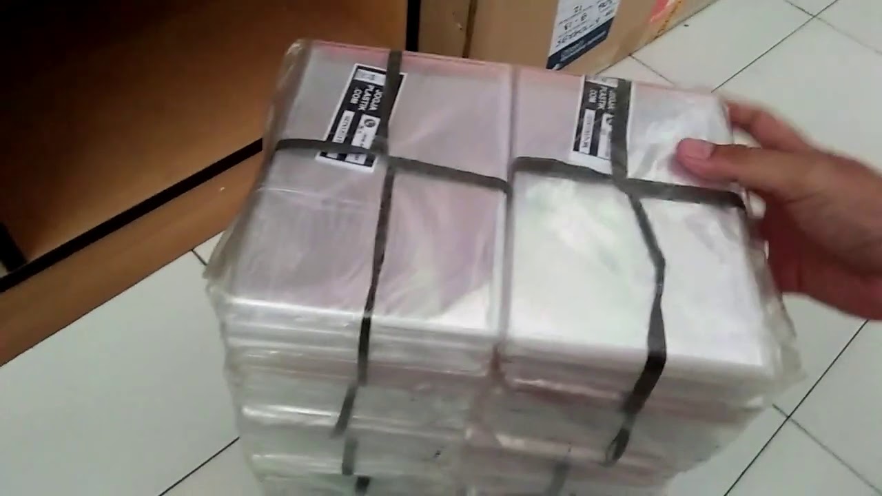 Plastik OPP Kemasan Souvenir 12x17cm 27mic Pakai Lem Seal  Perekat