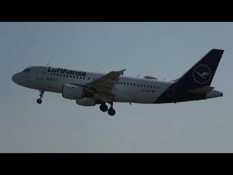 Lufthansa A319 Takeoff Schiphol
