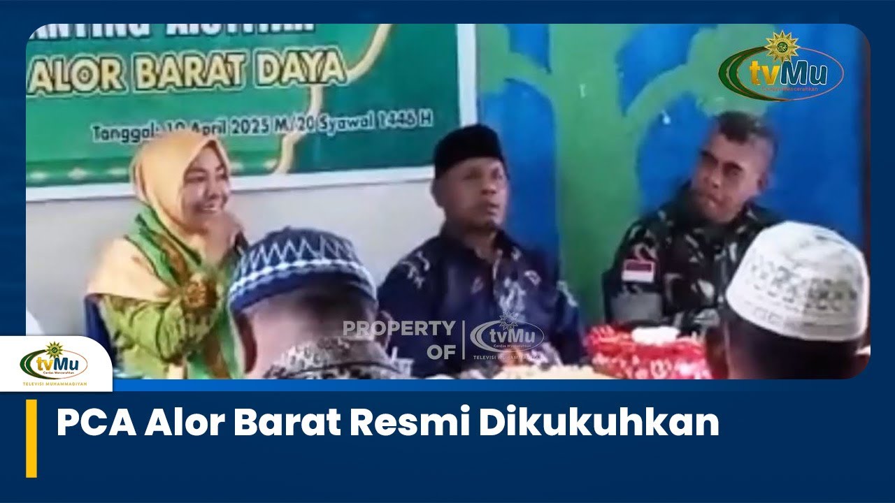 PDA Kabupaten Alor Kukuhkan Pimpinan Cabang Alor Barat Daya dan Empat Pimpinan Ranting