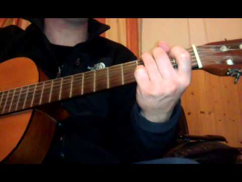 Cold water DAMIEN RICE guitar tutorial