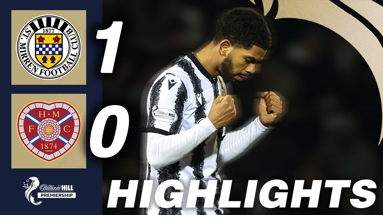 St. Mirren vs Heart of Midlothian Highlights