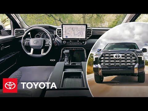 A Look Inside the 2022 Toyota Tundra Interior & Features | Toyota