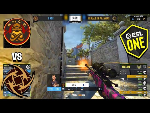 INSANE GAME! -  NiP vs ENCE - ESL One MAJOR  Road to Rio BEST MOMENTS TWITCH CSGO