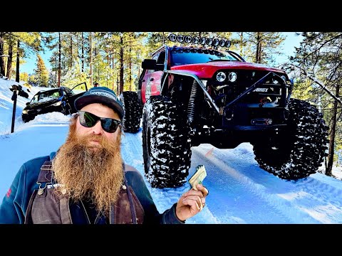 World's Largest Off-Road Wrecker Rescues A Stuck Subaru!