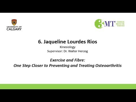 UCalgary Three Minute Thesis (3MT) 2018 - Jaqueline Lourdes Rios