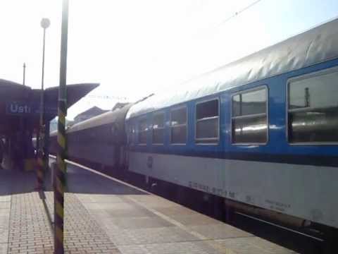Odjezd osobního vlaku 6821 ze stanice Ústí nad Labem hl.n.