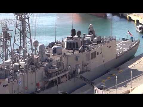 Destroyer Squadron USS Simpson (FFG-56) visiting Malta