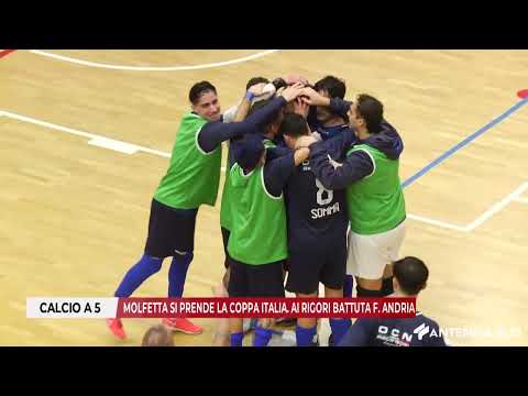 January 7, 2026 - Five-a-side football: Molfetta wins the Italian Cup. Futsal Andria defeats on p...