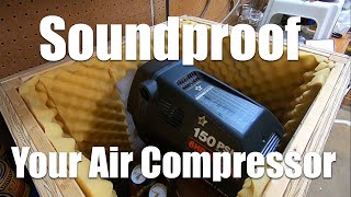 Sound Proofing a Compressor - Van's Aircraft Builders