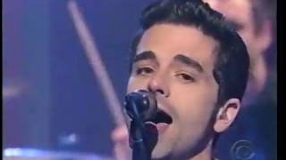 Dashboard Confessional on Letterman 2004 Vindicated