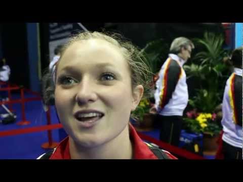 Rosannagh MacLennan Interview Part 2 - 2011 world trampoline championships