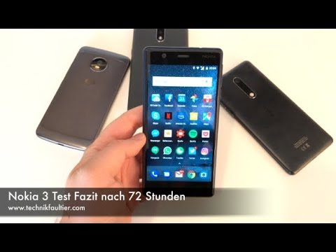 Nokia 3 Test Fazit nach 72 Stunden
