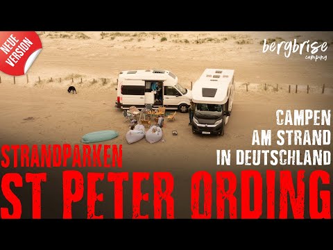 BEACH PARK in Sankt Peter Ording - Tips & Tricks SPO - Camping on the beach in Germany