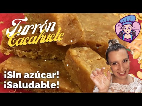 Turrón de Cacahuete Saludable y Proteico (Muy Fácil)