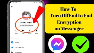 How To Remove End-to-End Encryption in Messenger (2024) | Turn Off End-to-End Encryption Messenger