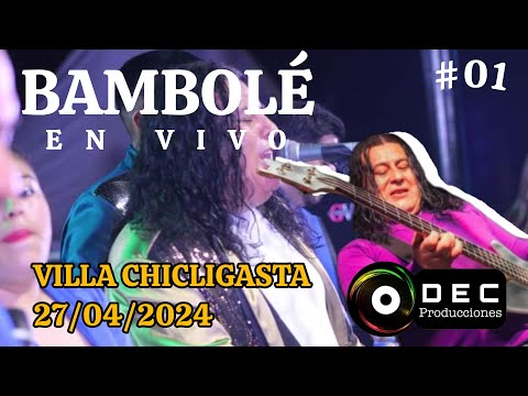 BAMBOLÉ EN VIVO VILLA CHICLIGASTA TUCUMÁN 2024 / ENGANCHADOS 01