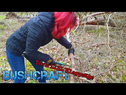 Bushcraft | Outdoor-Test der Lidl Klappsäge zum Kampfpreis