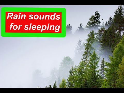 Relaxing music | 3 hours rain sounds for sleeping, sounds for relaxing sleep, insomnia, meditation