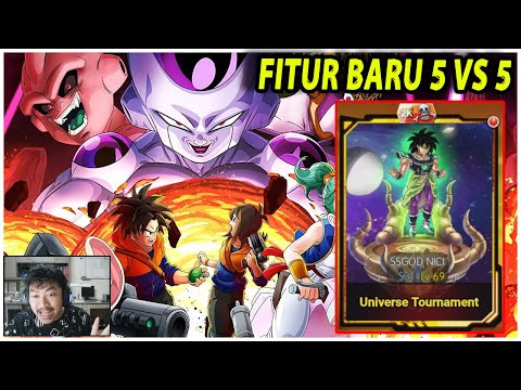 🔥🔥FITUR TERBARU 5 VS 5 [UNIVERSE TOURNAMENT] - DRAGONBALL SAIYAN UNITED