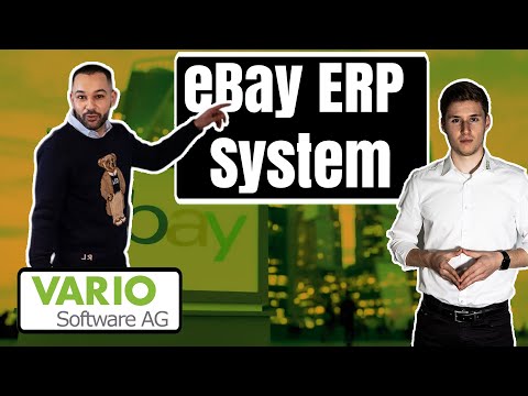 eBay ERP System - eBay Angebote steuern und Repricer nutzen mit der VARIO Software AG
