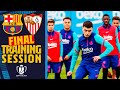 ✅? READY & SET for the Semi-final vs SEVILLA