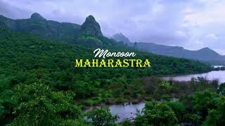 🌧️ Monsoon Magic | Drone Shots of Devkund, Lonavala, Kataldhara & Rajmachi Fort | Maharashtra in 4K