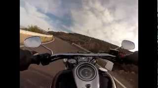 preview picture of video 'Alhama to Aguadulce on Triumph Thunderbird'