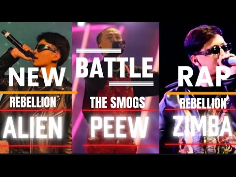RAP BATTLE - ALIEN x PEEW x ZIMBA 🇧🇹🇧🇹/ @jdrebellionsbhutan3219 VS @The-smogs DISS BATTLE