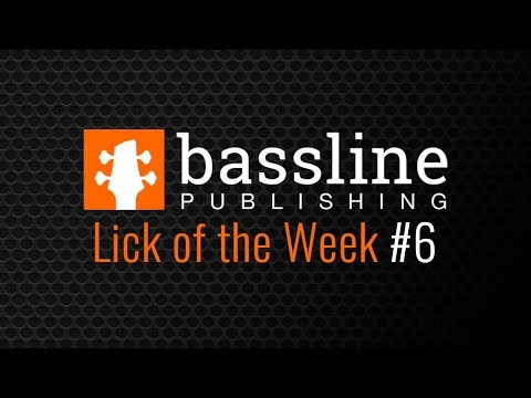 Bass Lick of the Week #6