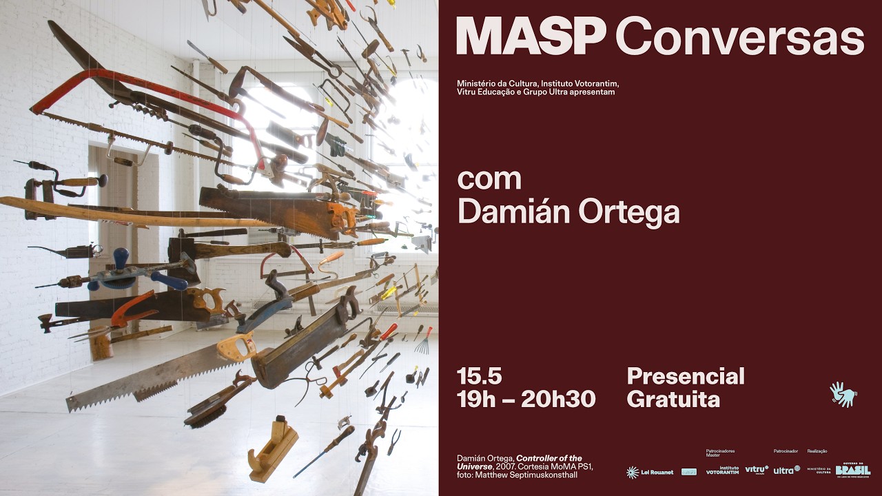 MASP Conversas com Damián Ortega | 15.05.2026 (Áudio original)
