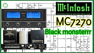 Video thumbnail for MCintosh MC7270  one of our favorite vintage amplifier of black monster by JN Electric