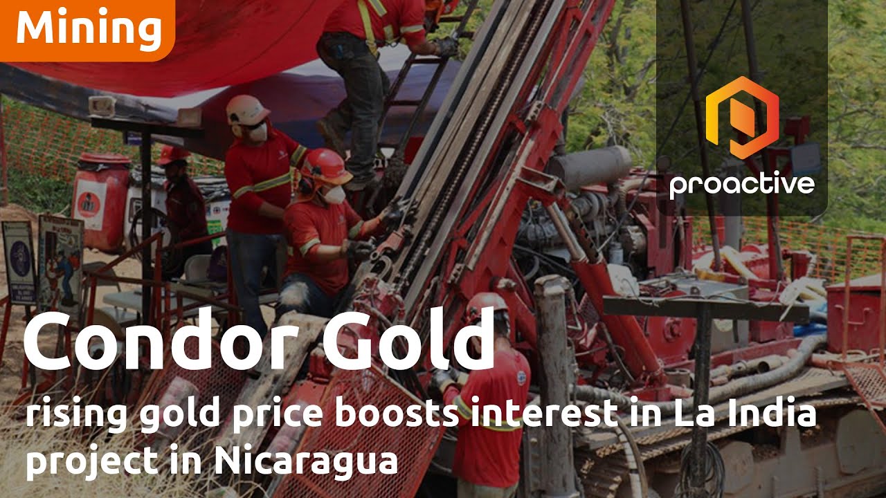 Condor Gold CEO: rising gold price boosts interest in La India project in Nicaragua
