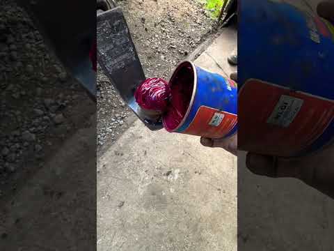 Learn In Seconds What Took Me Years … How to Grease Your Ball 🏀 #grease #hitch #trucker