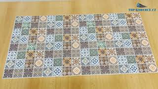 3D obkladový omyvatelný panel PVC Šarm (480 x 960 mm)
