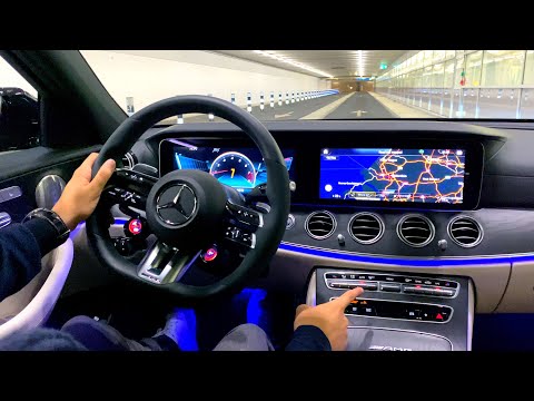 2021 Mercedes AMG E63 S | NIGHT Drive E Class FULL Review Interior Exterior