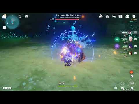 Yelan Showcase Solo Mech Array