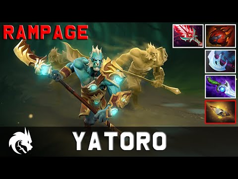 Yatoro Phantom Lancer RAMPAGE | Dota 2 Pro MMR Gameplay | Update Patch 7.30e