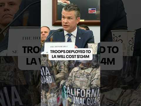 Video | The National Guard, Marines deployed to LA will cost $134M: Pentagon
