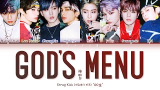Download lagu Stray Kids (스트레이 키즈) - 'God's Menu (神메뉴)' (Color Coded Lyrics Han/Rom/Eng/가사) mp3