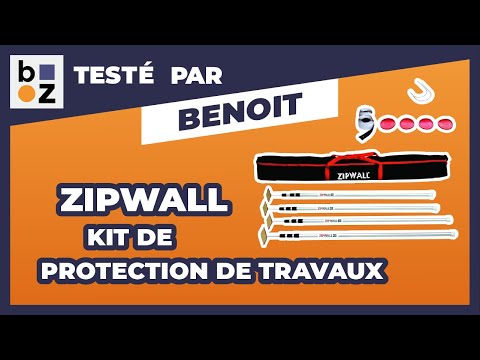 Kit de protection de travaux Zipwall ZIPWALL