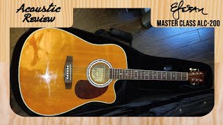 Video thumbnail for Acoustic Guitar Review: Esteban ALC-200 American Legacy Master Class Cutaway (Mid 2000's) by Brian McCullar Music