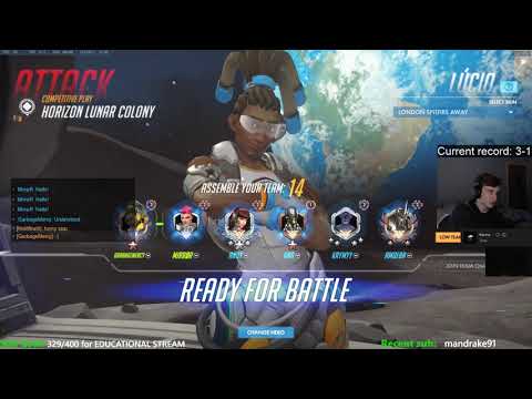 Overwatch Best Lucio Pro Astro Showing His Wallride Skills