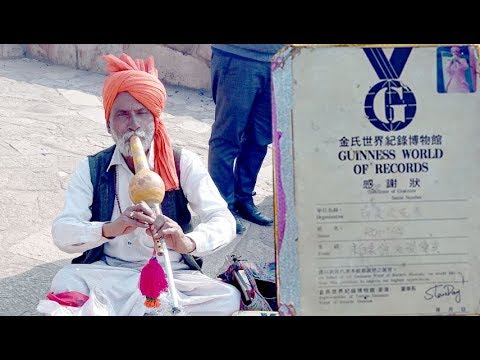 Guinness Record Holder Been Player(Sapera) Street Artist Faridabad