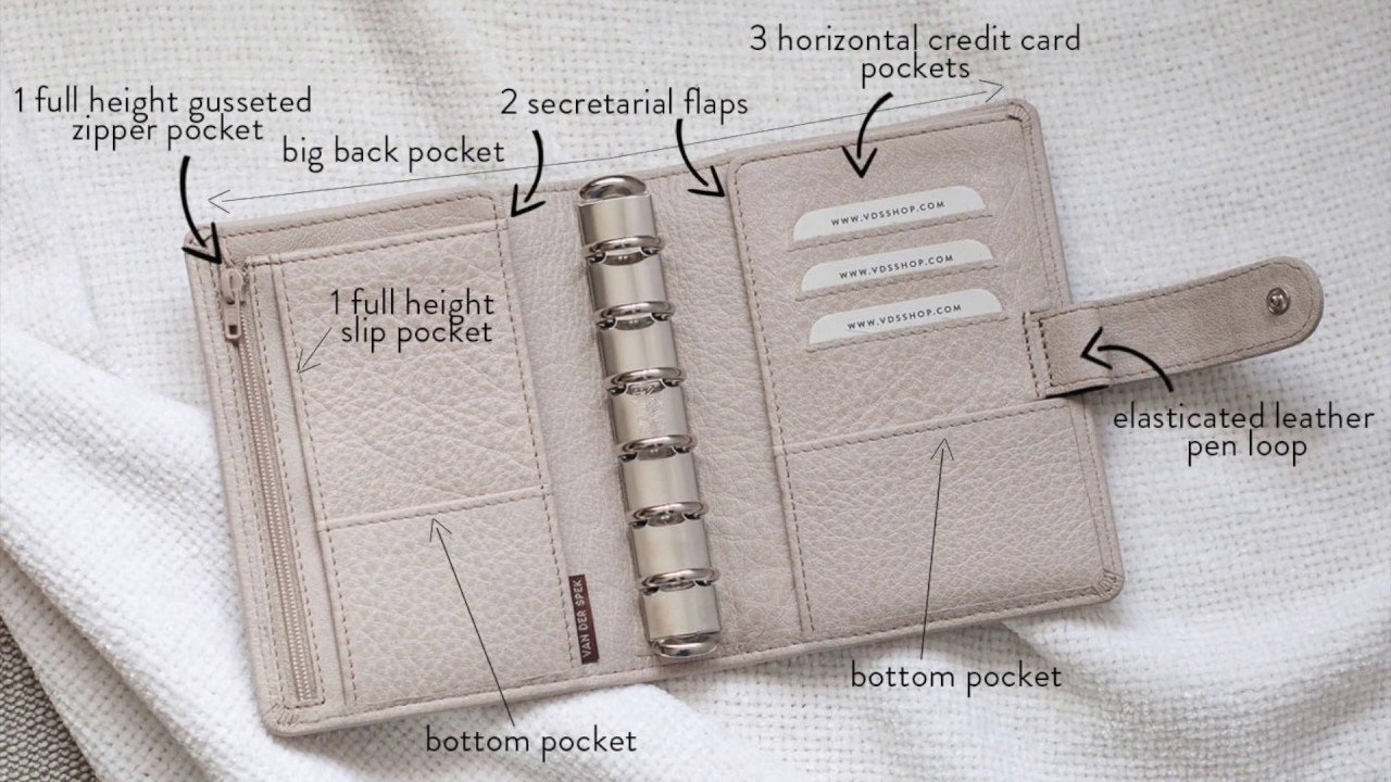 Ready-Made Junior (= Pocket) size Ring Planner by VDS