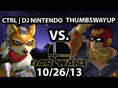 Bar Wars - DJ Nintendo (Fox) Vs. Thumbswayup (Captain Falcon) - Bracket
