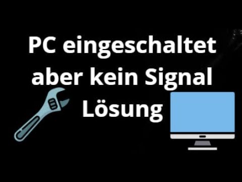 PC turned on, but no signal? Complete step-by-step solution
