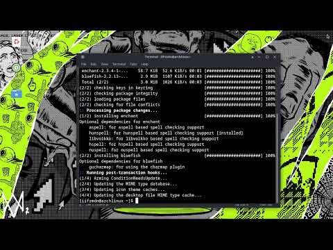 Install bluefish di arch linux