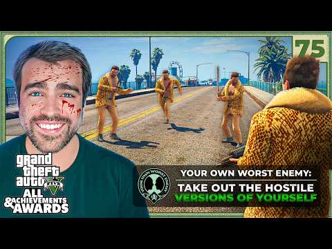 Battling My Own Worse Enemy - GTA 5 All Awards Part 75 - Full Livestream